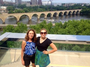The view from the 5th floor of the Guthrie